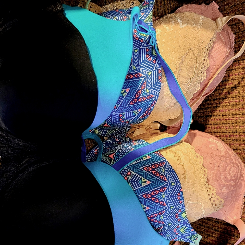 5 various bras